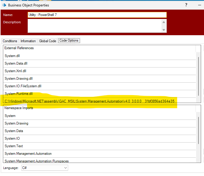Utility PowerShell Compiler Error since Developmen... - SS&C Blue Prism ...