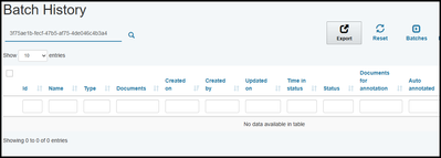 After pasting the Batch ID into the Global Search field
